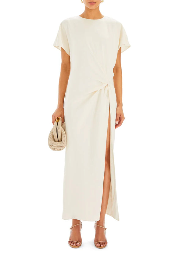 SER.O.YA - Tropez Maxi Dress - Porcelain