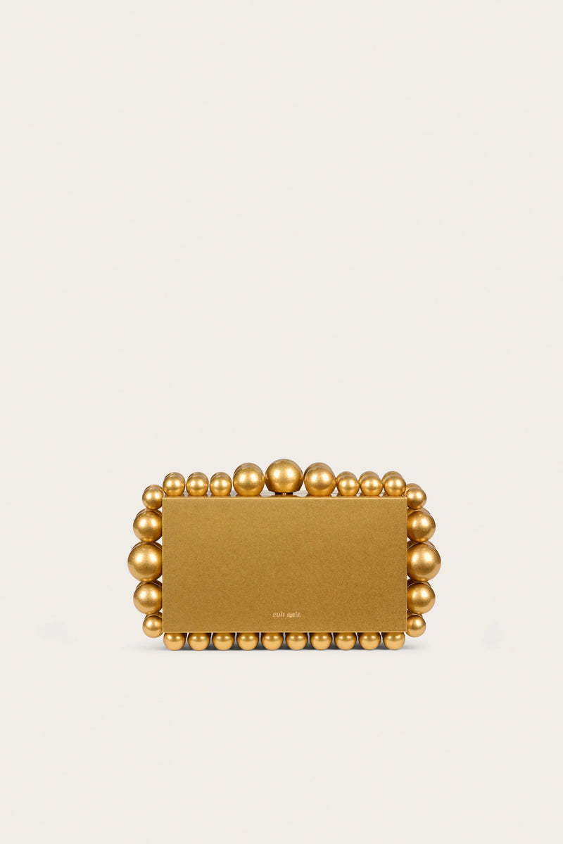 Cult Gaia - Eos Clutch - Antique Brass