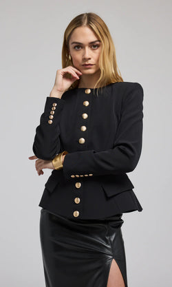 Generation love - Ophelia Crepe Blazer - Black