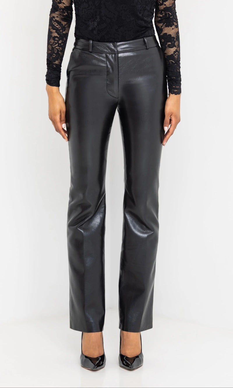 Generation Love - Lynette Vegan Leather Pants - Black