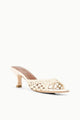 Staud - Brigitte Mule - Cream Woven
