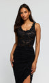 Generation Love - Gloria Lace Bodysuit - Black