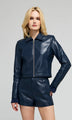 Generation Love - Lola Vegan Leather Jacket - Peacock