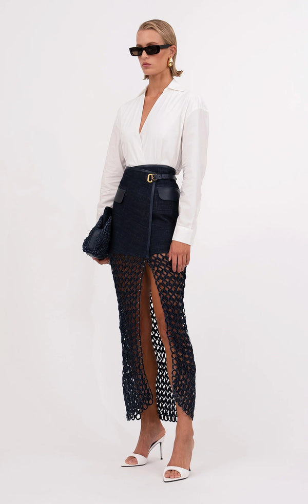 Nonchalant - Bria Skirt - Denim