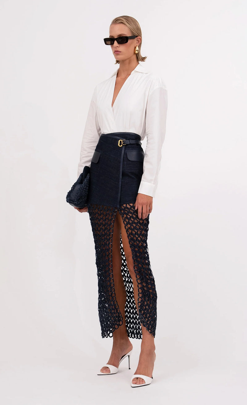 Nonchalant - Bria Skirt - Denim