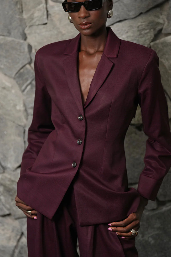 Parentezi - Seraphine Blazer - Plum