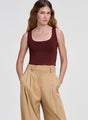 A.L.C - Farrah Tank - Marron