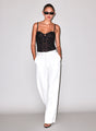 Fleur Du Mal - Tuxedo Pant - Ivory
