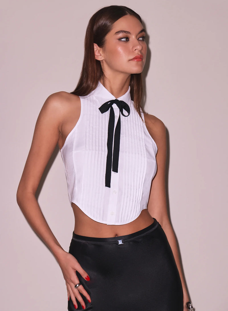 Fleur Du Mal - Bib Top - Ivory