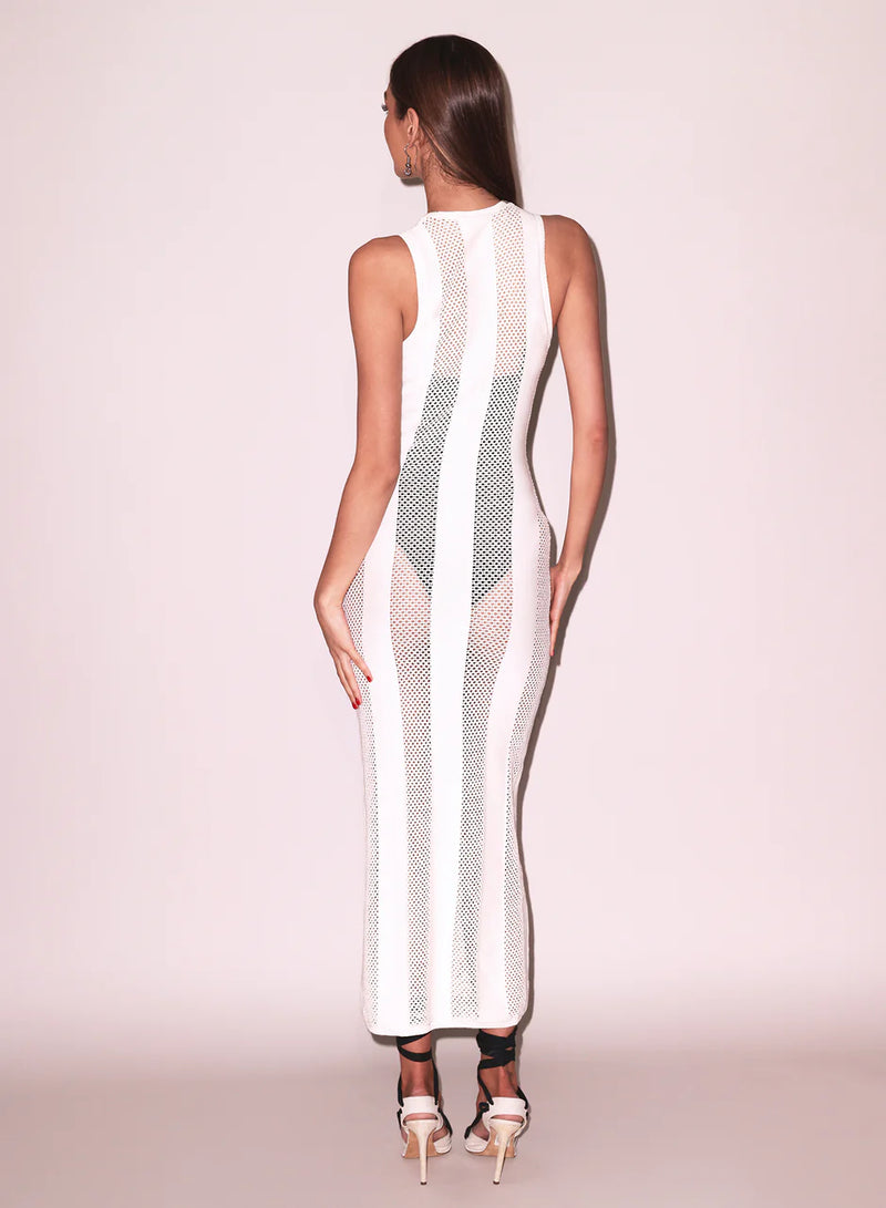 Fleur Du Mal - Simone Maxi Dress - Lait De Coco