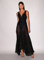 Fleur Du Mal - Sheer Polka Dot Dress - Black