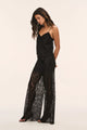 LoveShackFancy - Riana Sheer Lace Pant - Black
