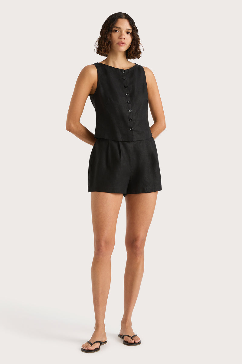Faithfull The Brand - Mirelle Mini Short - Black