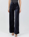 Frame - Le Slim Palazzo Modernist Pocket - Navy Velvet