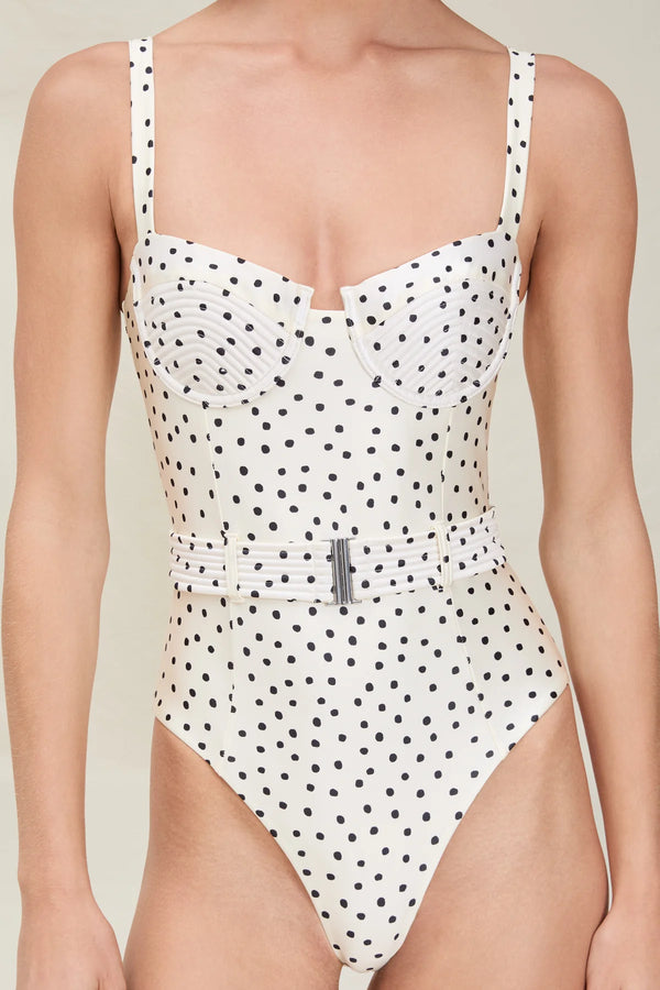 Devon Windsor - Freya Full-Piece - Ivory Domino