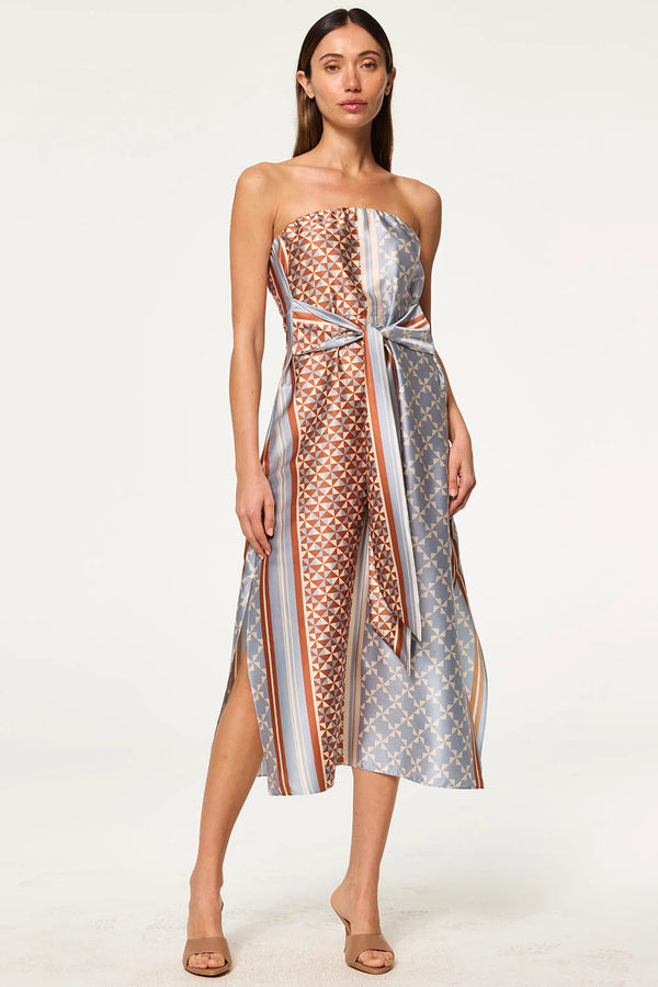 Misa - Damalis Dress - Checkered Tile