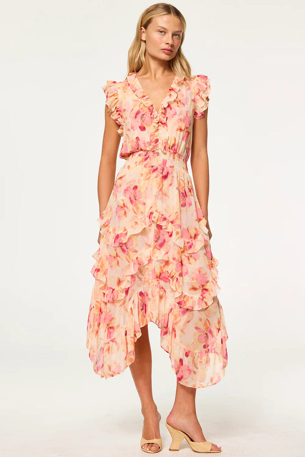 Misa - Dakota Dress - Watercolor Floral