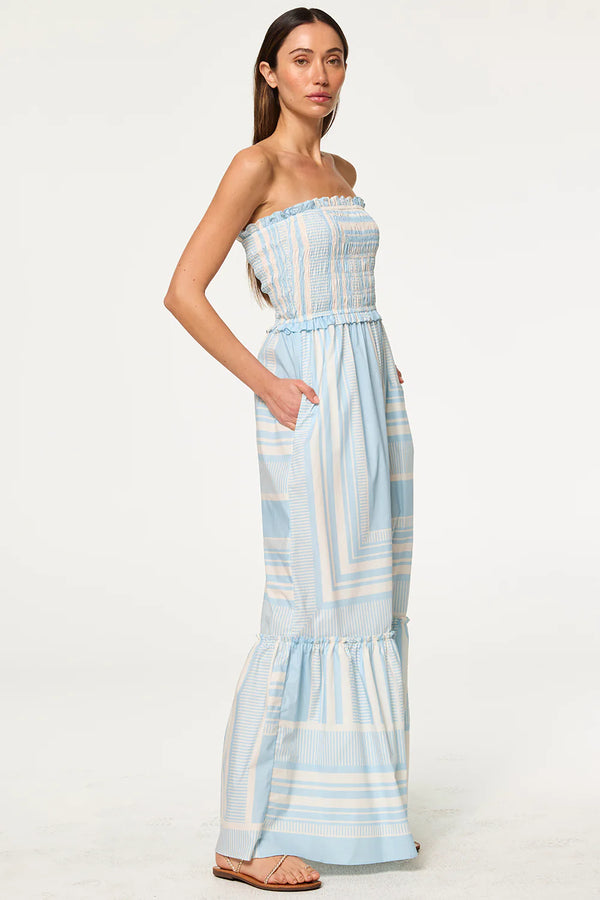 Misa - Sanya Dress - Linear Geo
