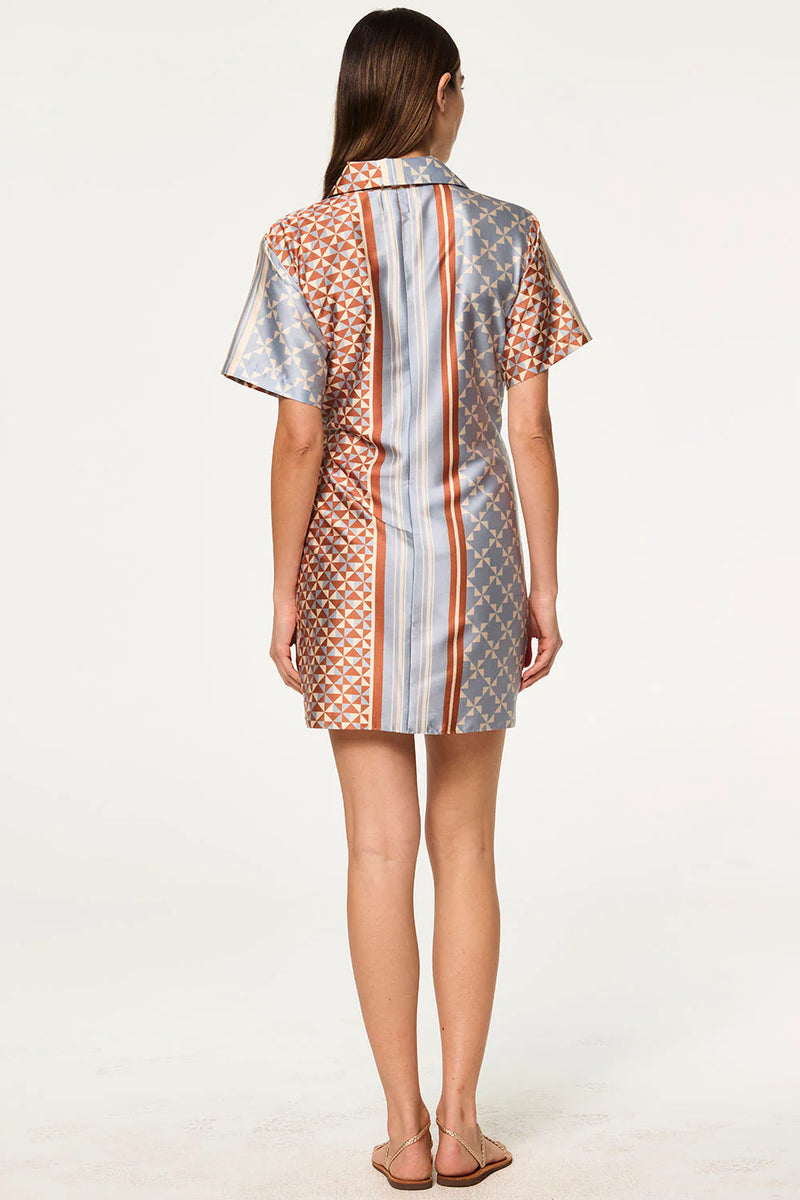 Misa - Kezia Dress - Checkered Tile