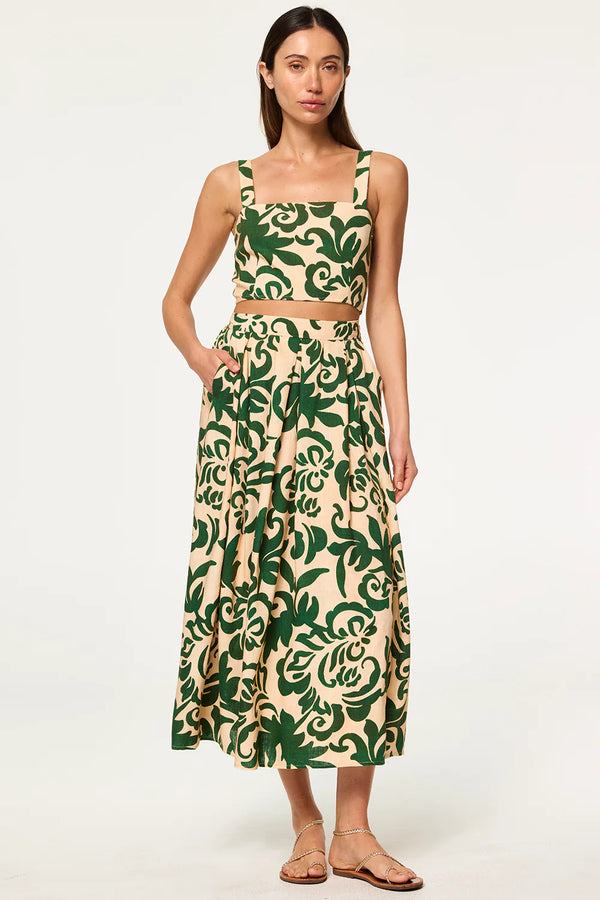 Misa - Aggie Skirt - Tonal Cactus