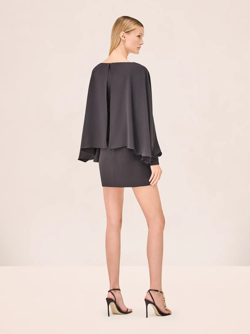 Alexis - Kellis Dress with Belt - Black