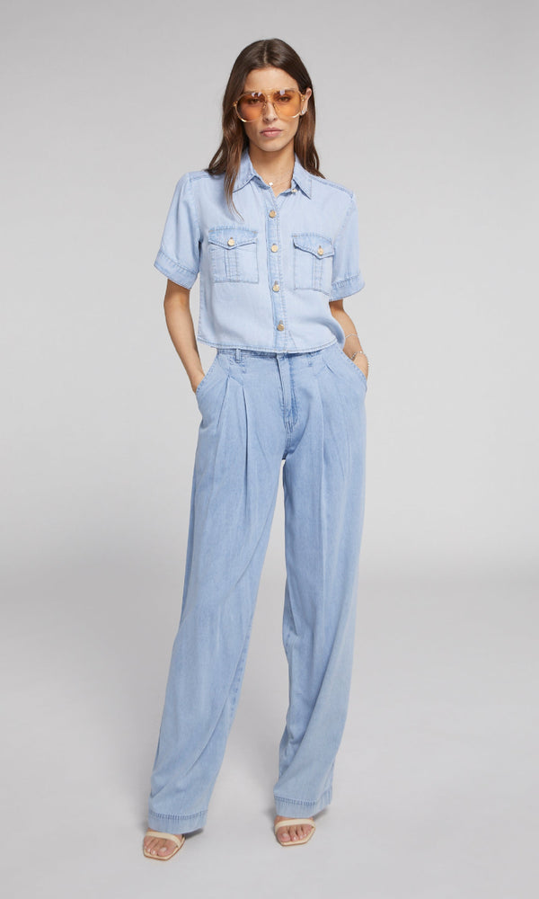 Generation love - Effie Denim Pants - Light Blue