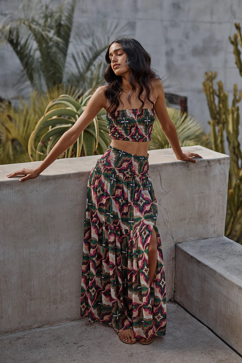 Misa - Roksana Bandeau - Mosaic Fuschia