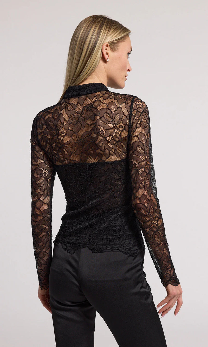 Generation love - Marielle Lace Top - Black