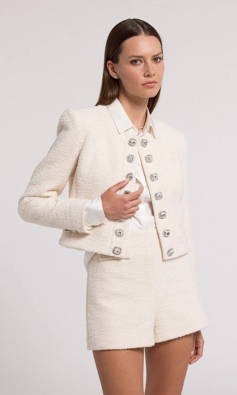 Generation love - Kaiden Tweed Jacket - Cream