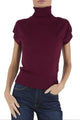 Ramy Brook - Natalie Merino Turtleneck Sweater - Cranberry