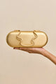 Cult Gaia - Ilaria Clutch - Brass