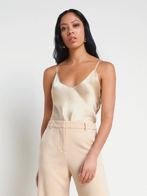 L’agence - Lexi Silk Camisole - Toasted Almond