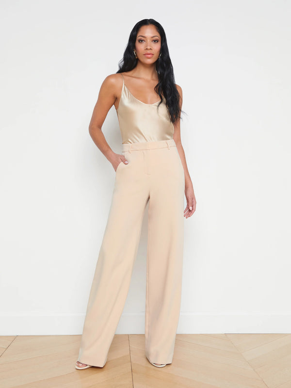 L’agence - Lexi Silk Camisole - Toasted Almond