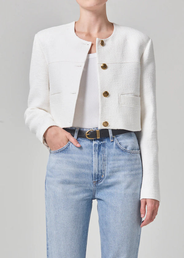 Citizens of Humanity - Pia Cropped Jacket - Naturaline
