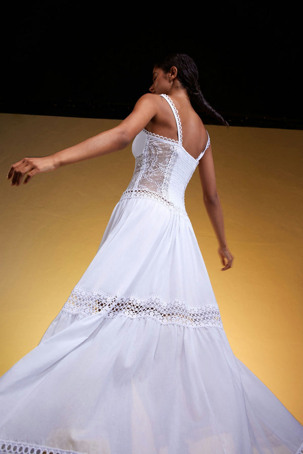 Charo Ruiz - Tiana Long Dress - White