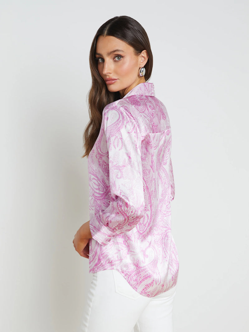 L’agence - Dani Blouse - Lilac Snow/Decorated Paisley