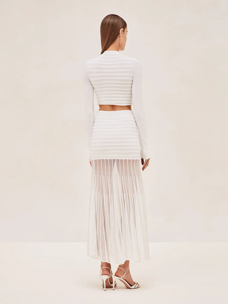 Alexis - Franki Skirt - White