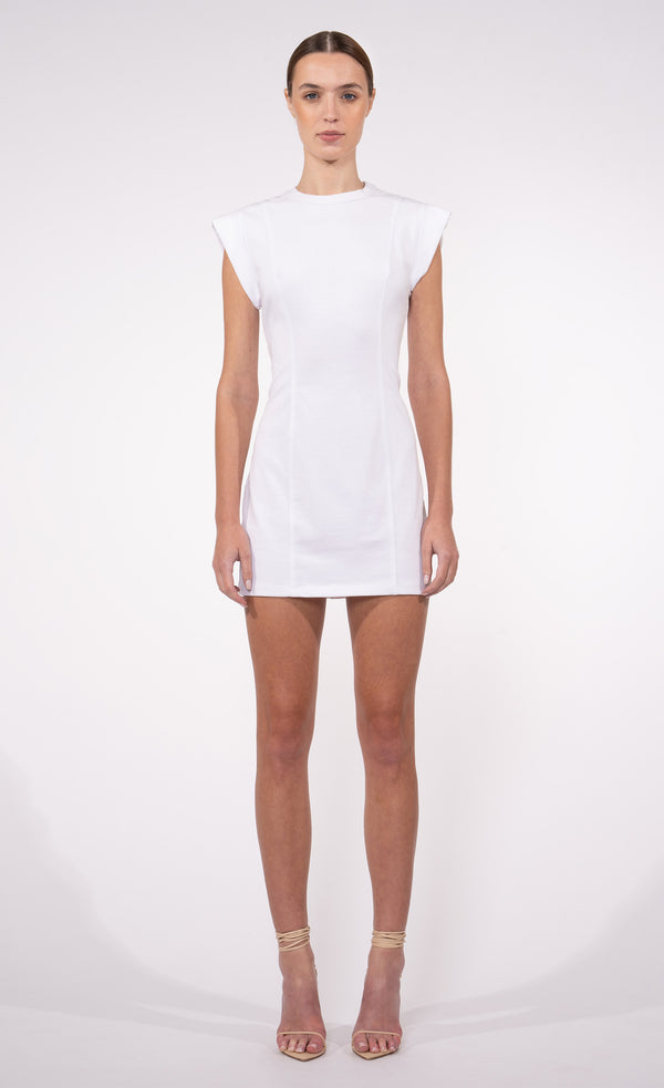 Nonchalant - Becca Dress - White