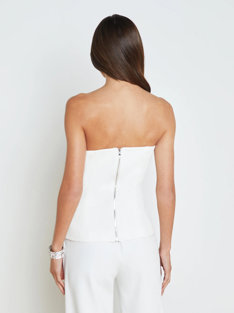 L’agence - Fay Bustier - White