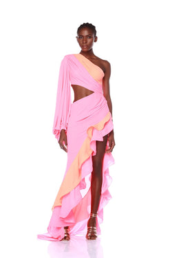 Bronx and Banco - Hanna Coral Multi Gown