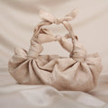 NLA - Knot Bag - Beige Linen