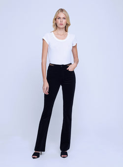 L’agence - Stevie HR Straight Gold Chain - Noir