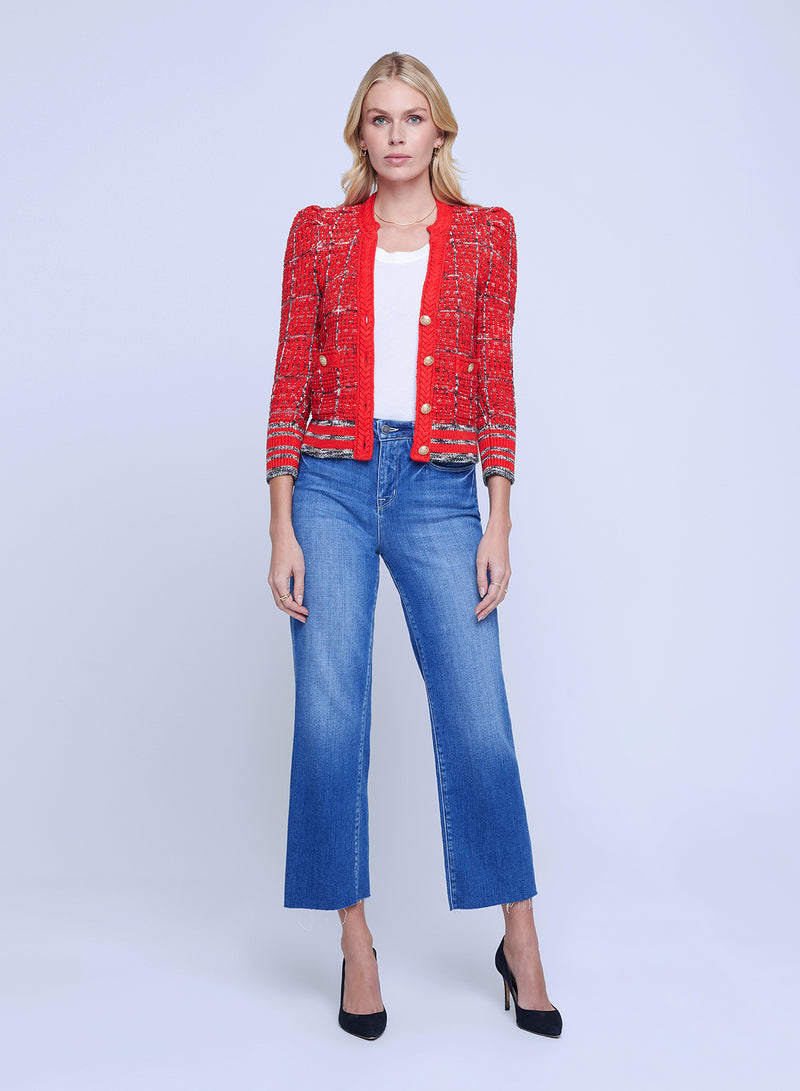 L’agence - Jenni Cardigan - Red Multi