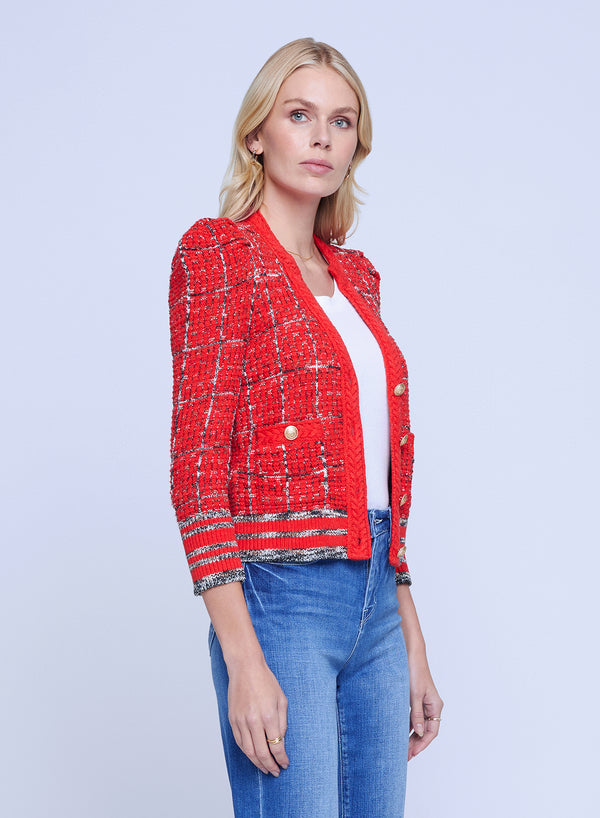 L’agence - Jenni Cardigan - Red Multi