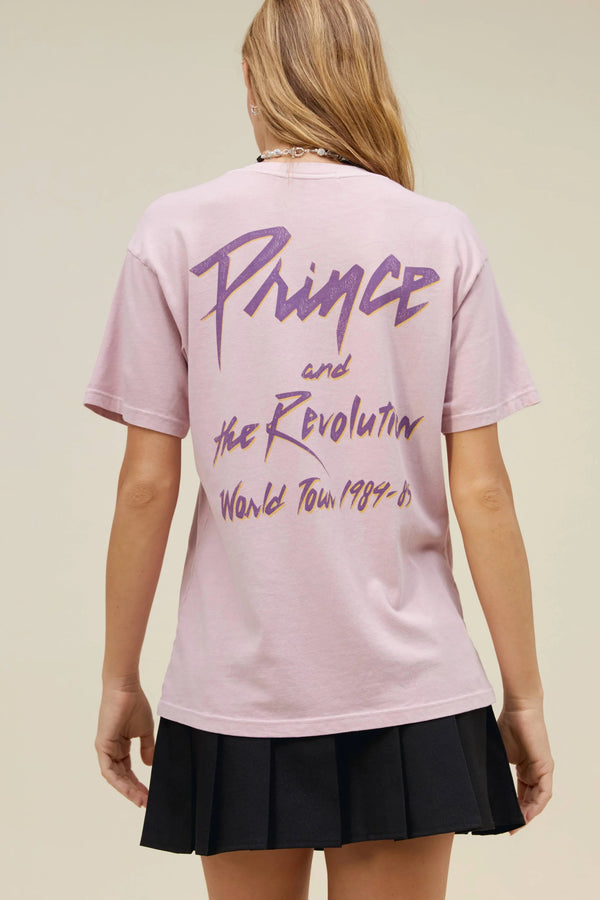 Daydreamer - Prince World Tour Weekend Tee -  Dusty Lilac