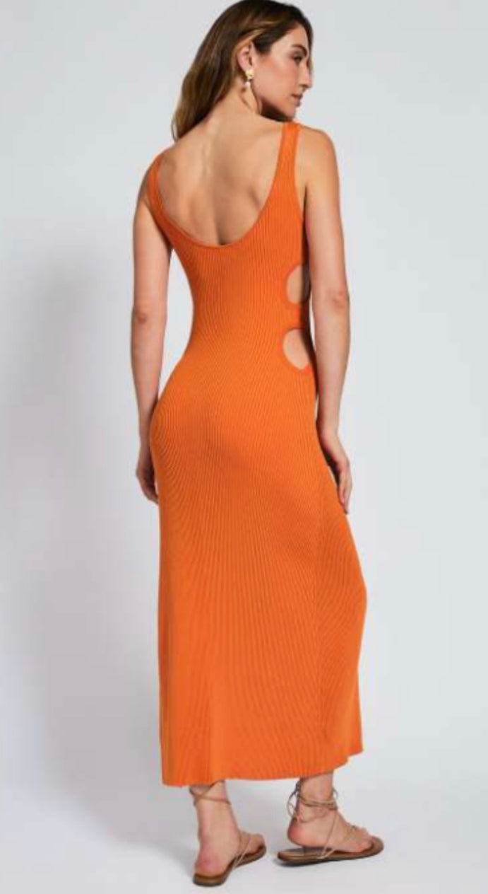 Devon Windsor - Avani Dress - Tangerine Devon Windsor - Avani Dress - Tangerine