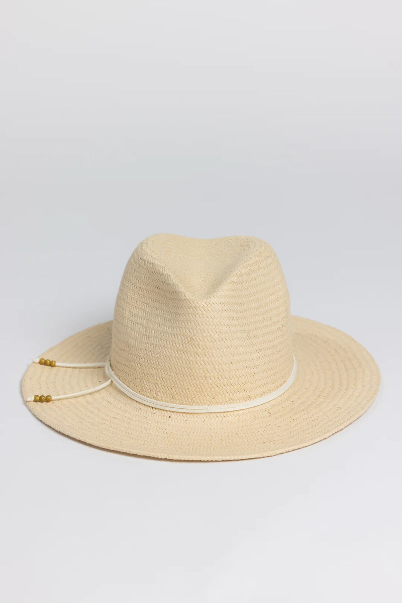 Hat Attack - Classic Travel Hat - White/Natural