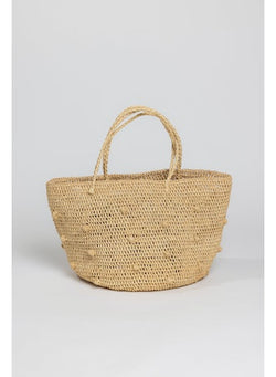 Hat Attack - Dotty Tote - Natural