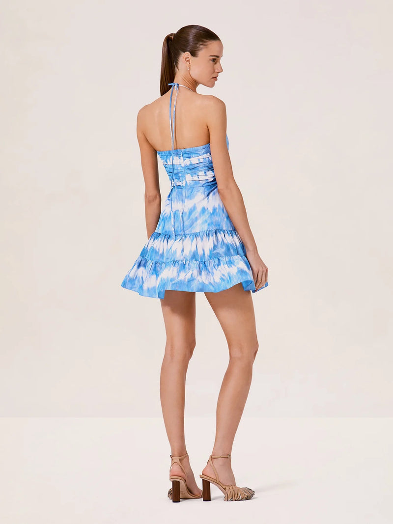 Alexis - Naim Dress - Azure Glaze