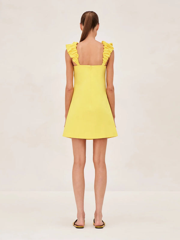 Alexis - Braxton Dress - Yellow